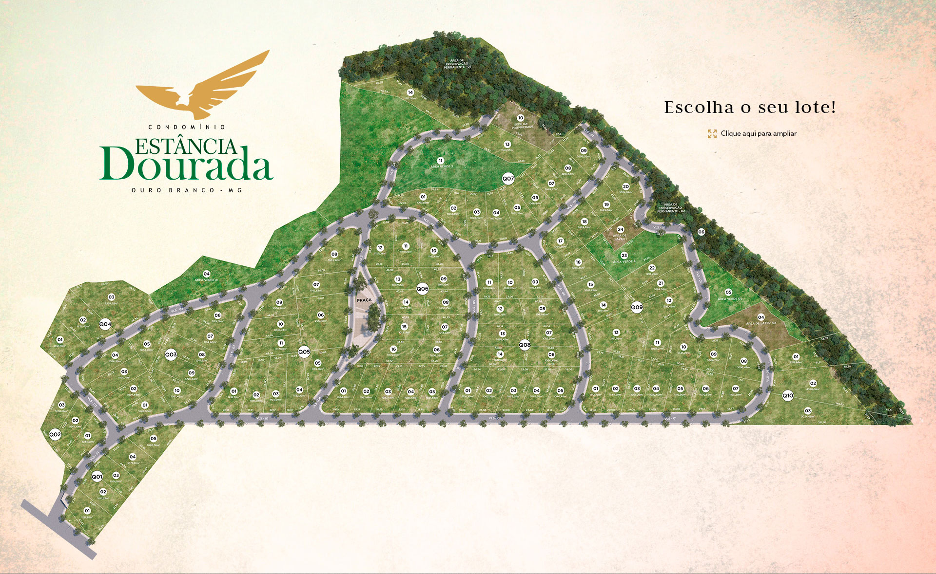 Estância Dourada - O lugar perfeito para você voltar para casa.